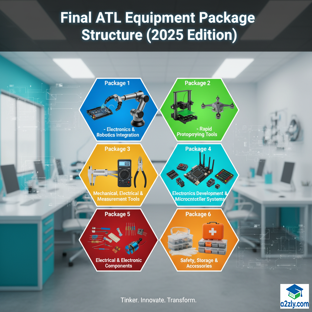 Atal Tinkering Lab Equipment List 2025