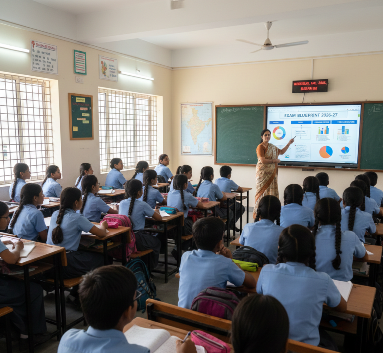 Blueprint / Design of Question Paper Pattern KVS Silchar Region 2025–26