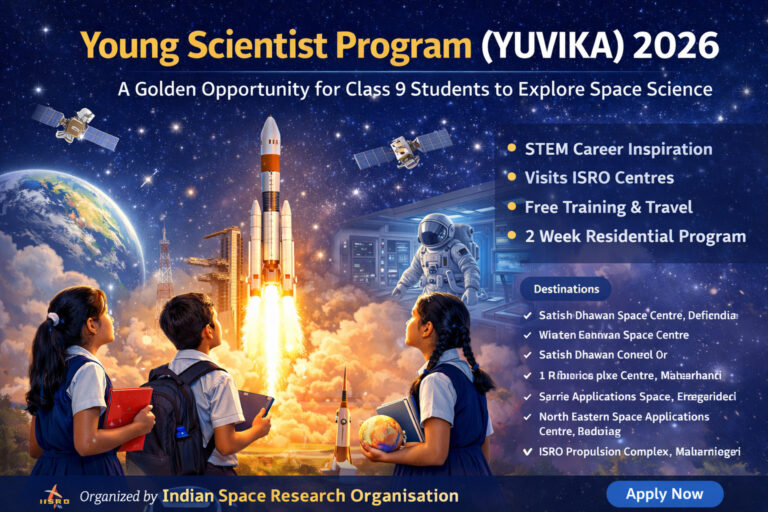 Young Scientist Program (YUVIKA) 2026